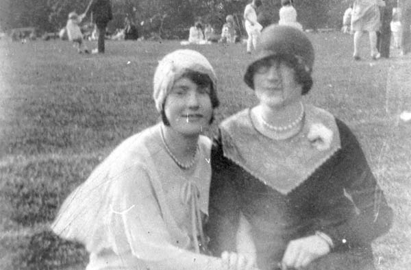 428: Mary and Laura Reddy, in Brooklyn NY. (circa 1930) [courtesy of Joseph Murphy]  - daughters of James Reddy &amp;amp; Mary Anne Murphy